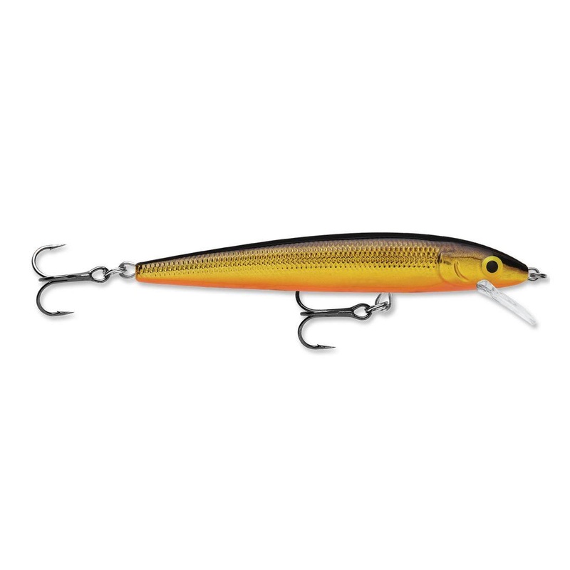 Rapala Husky Jerk Jerkbaits Gold Length: 2 1/2″ – Weight: 1/8oz