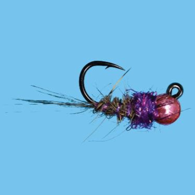 Solitude Tungsten Jig Purple Tears Nymph 14
