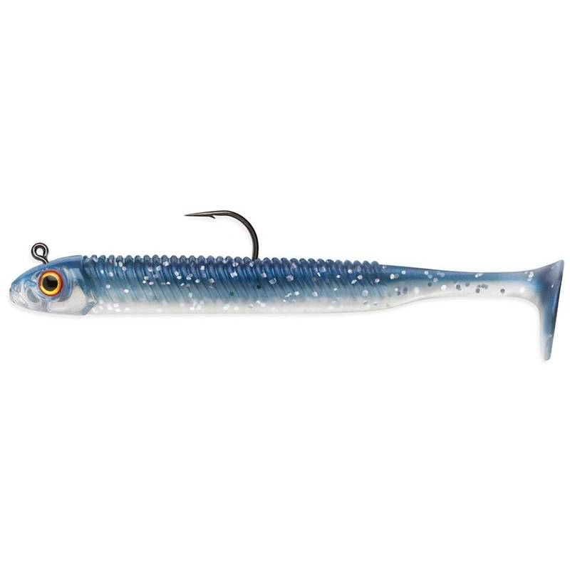 Storm 360GT Rigged Searchbait 5 1/2 inch Swimbait 3 pack Chartreuse Ice
