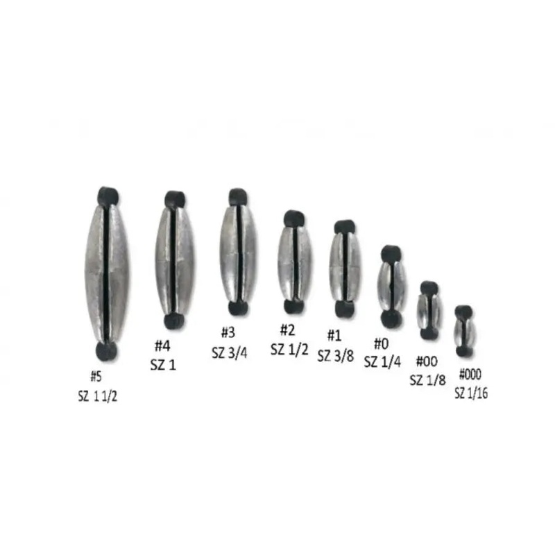 WATER GREMLIN RUBBERCOR SINKERS 3/4oz 3pk #3