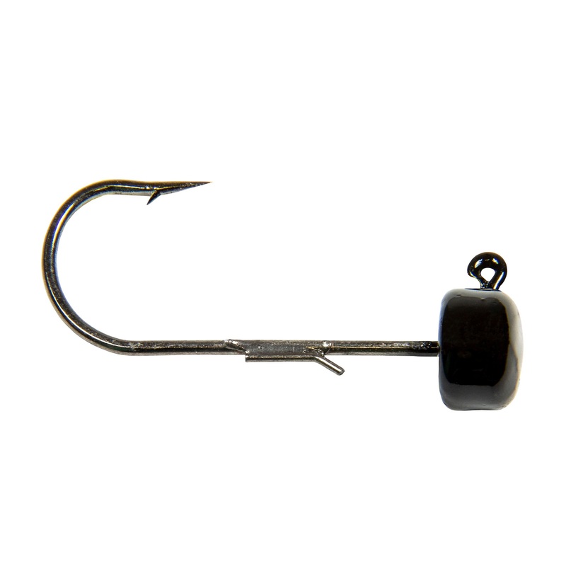 Z-Man Pro ShroomZ Jigheads 4 pack Black 1/10 oz