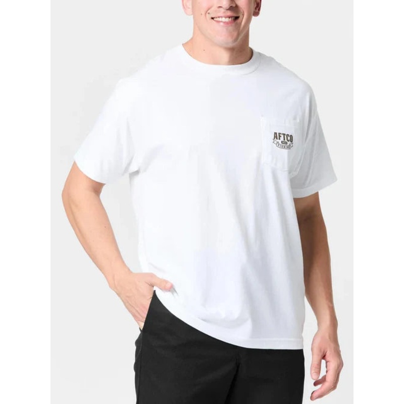 AFTCO BROTHERS T-SHIRT White M