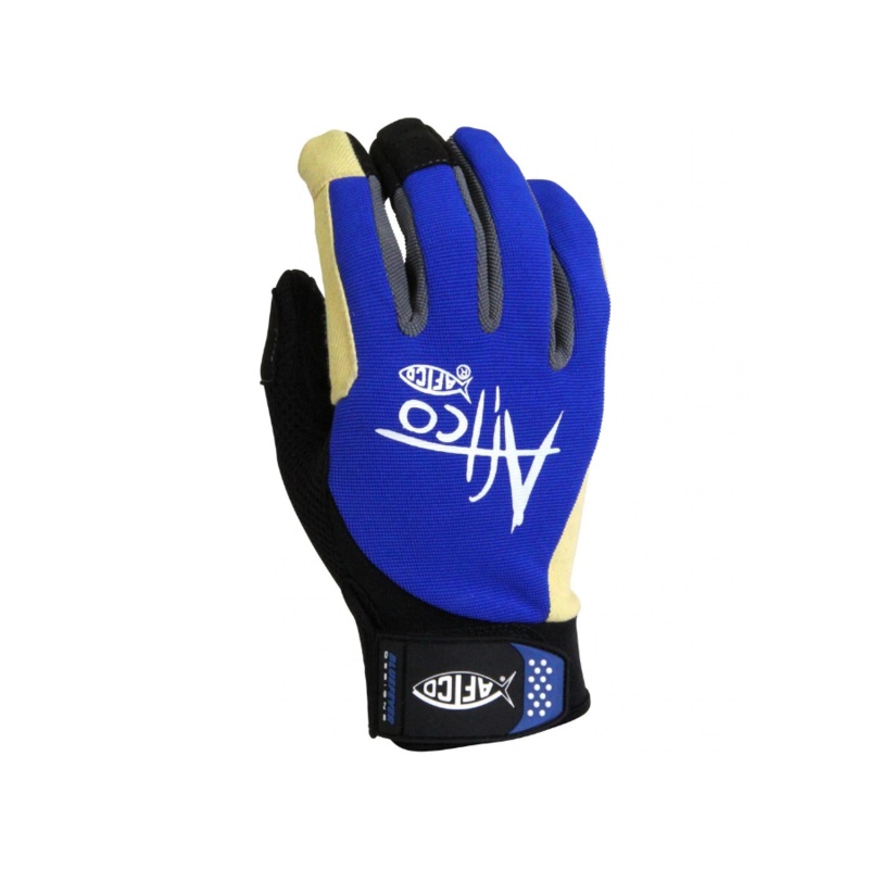 AFTCO RELEASE GLOVES 3 BLUE M