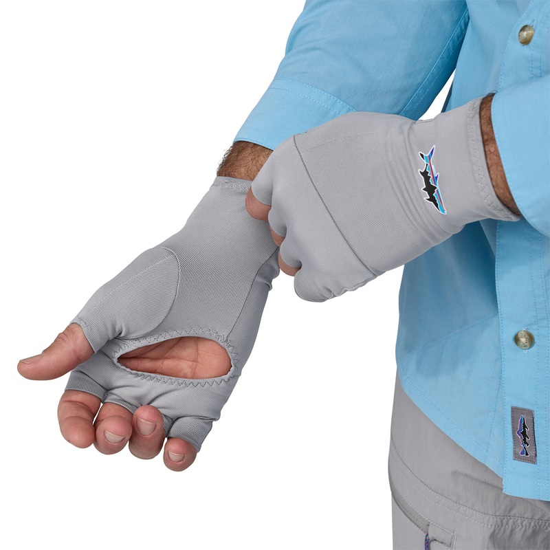 Patagonia Sun Gloves Salt Grey / SGRY XS