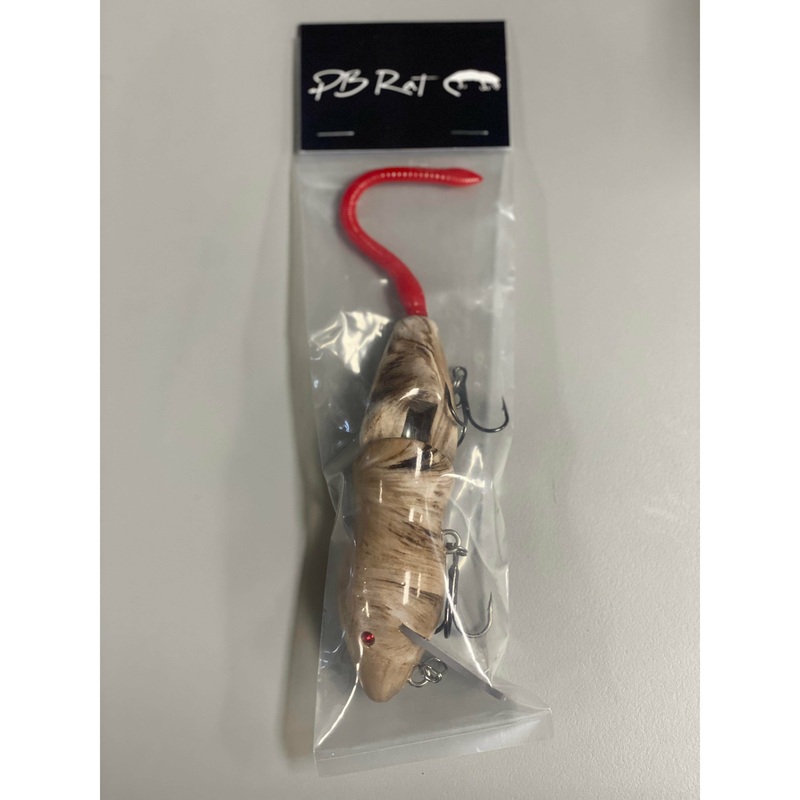 PB RAT 2&3 PIECE Dark Gray – White Tail – Diamond Eyes 2 Piece