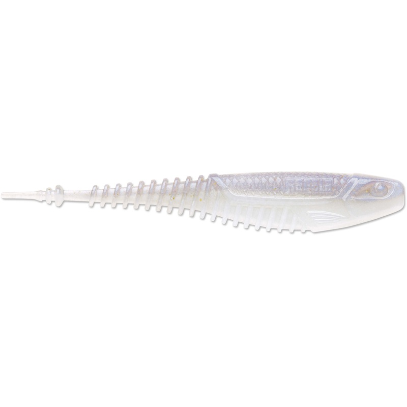 Rapala Crush City 4.25 Inch Freeloader – 6 Pack Albino Pearl