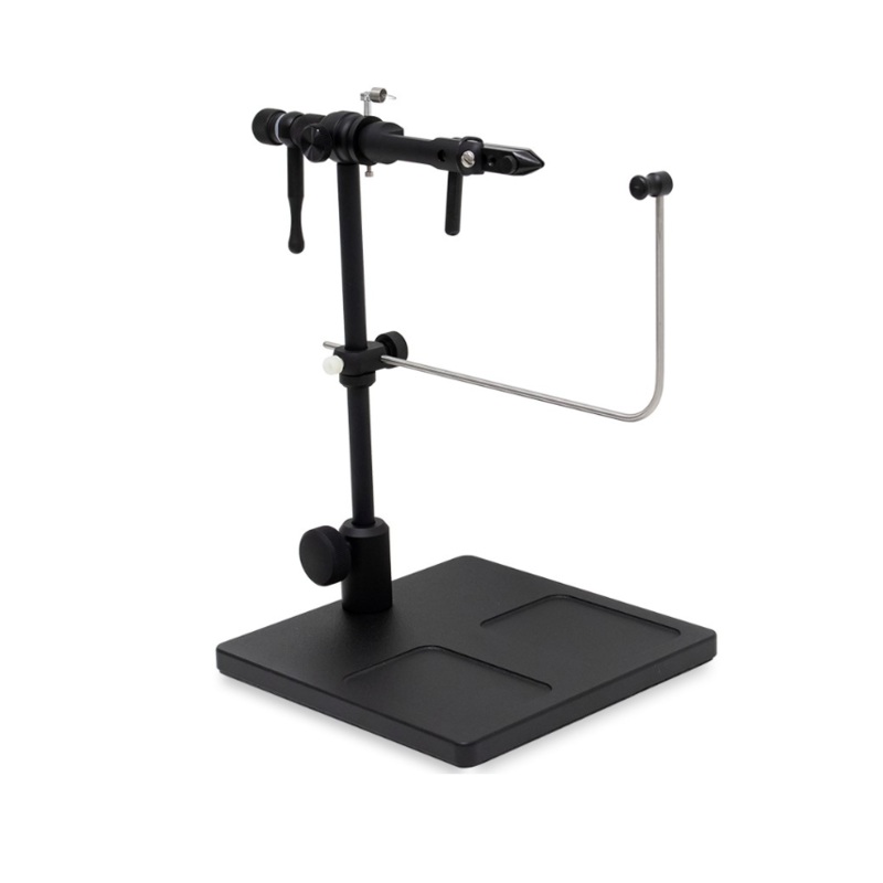 Renzetti Clouser Traveler Vise 2300 – Black Anodized w/ 6×6 Pedestal Base and Hook Retainer