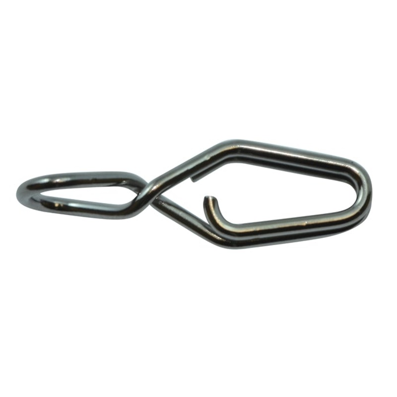 SPRO Split Snap Black 1 – 10 pound – 8 pack