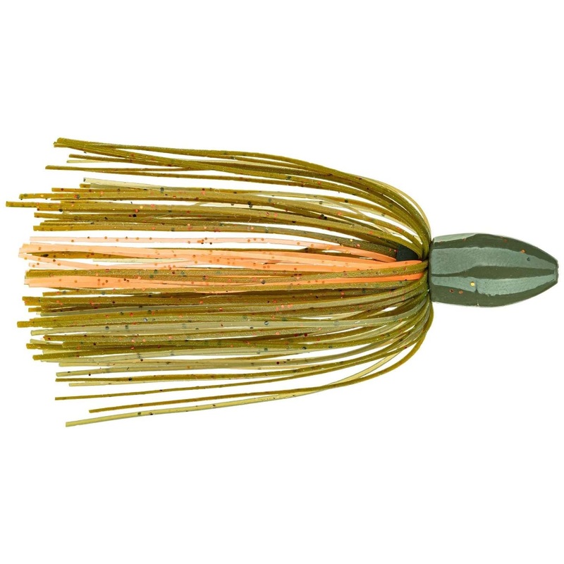 Strike King Tour Grade Tungsten Slither Rig Black Blue Flake 1/2 oz