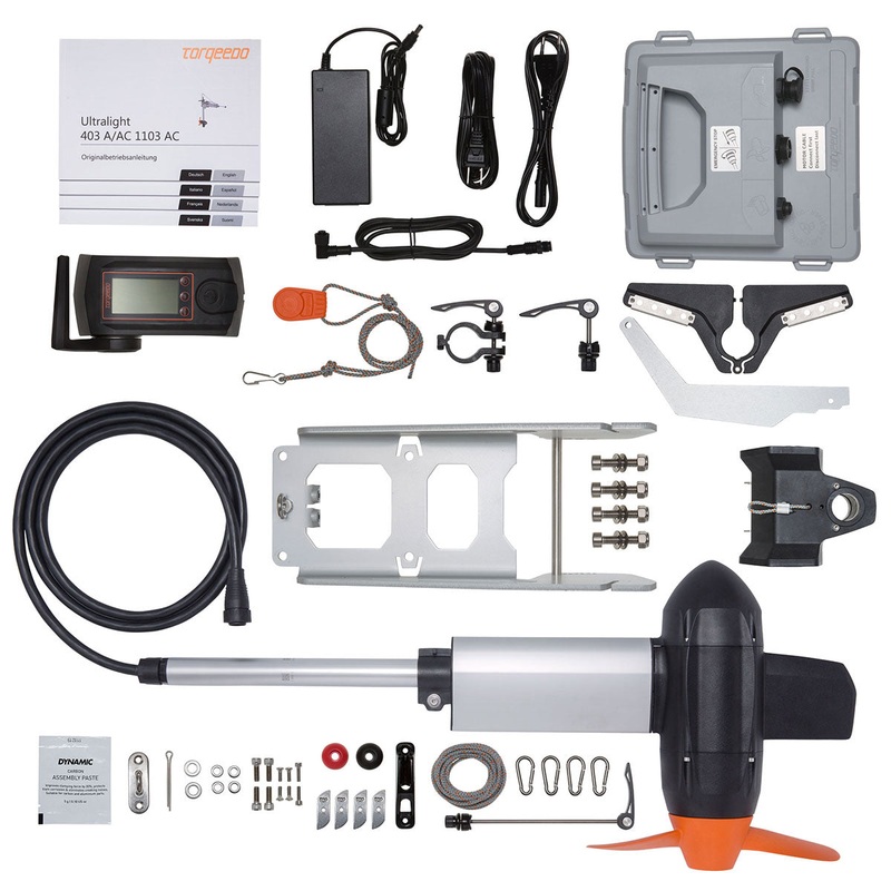 TitanX Propel 12.5 Stern Ultralight Torqeedo 1103AC Motorization Kit 1103AC