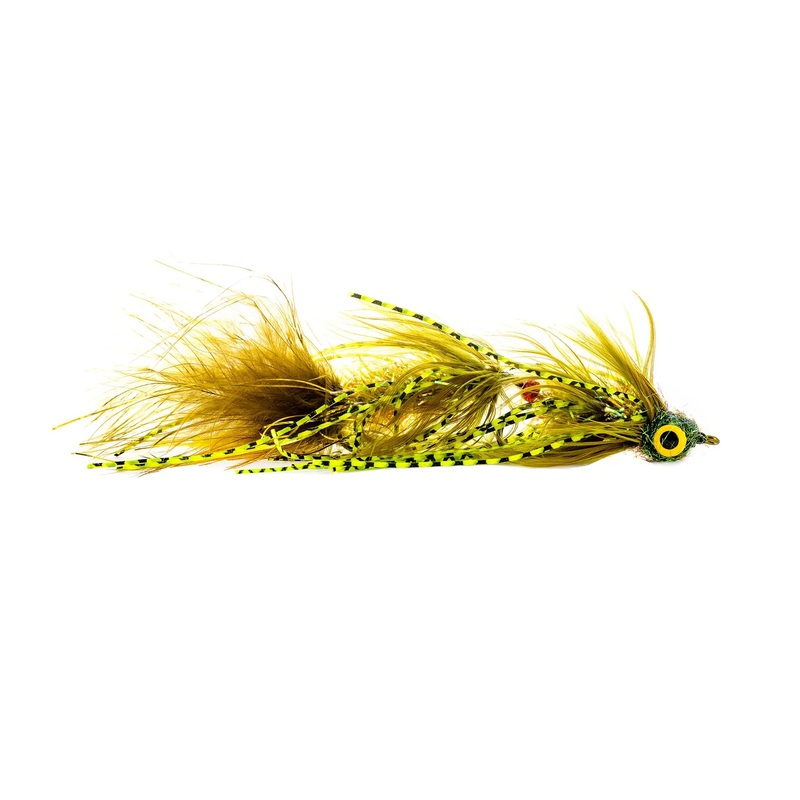Umpqua Circus Peanut – Olive  (3-Pack) 4×4