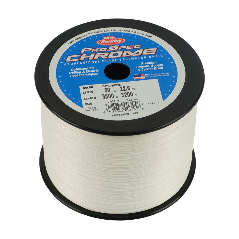 Berkley ProSpec Chrome Braid 65 lb Blaze Orange 3500 yd