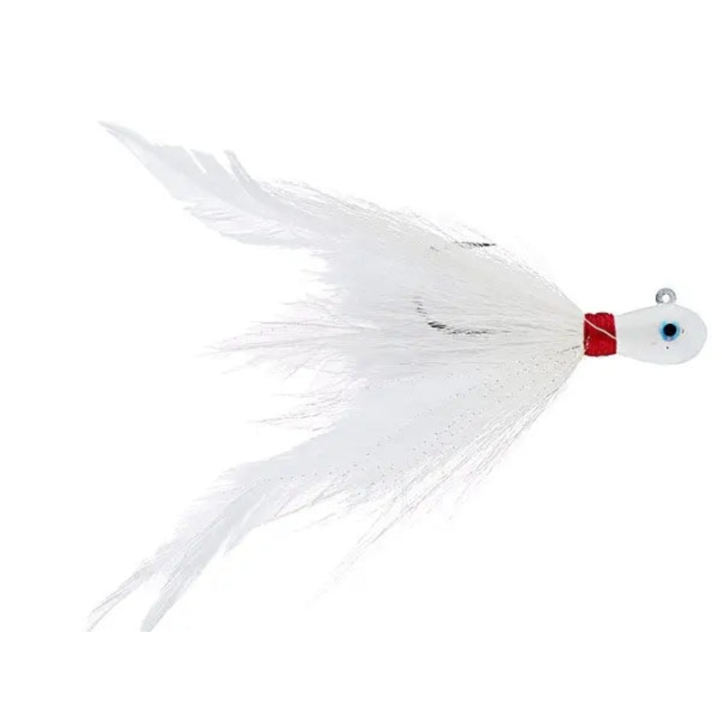 Cumberland Pro Lures Prayer Jigs 1/2oz Red Thread/White Pearl