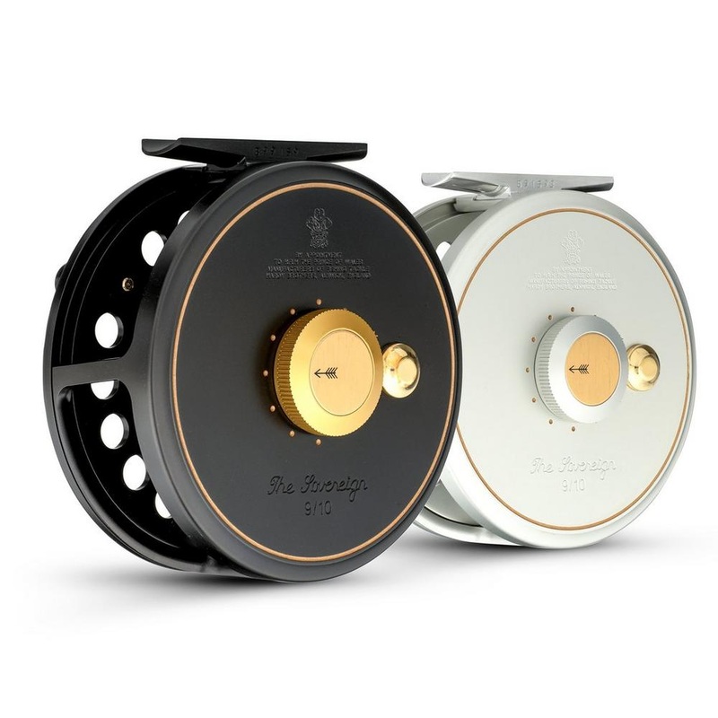 Hardy Sovereign Fly Reel Fly Reels 5/6 Black