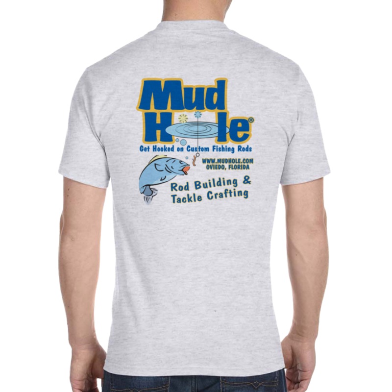 Mud Hole T-Shirt (Ash Gray) Medium