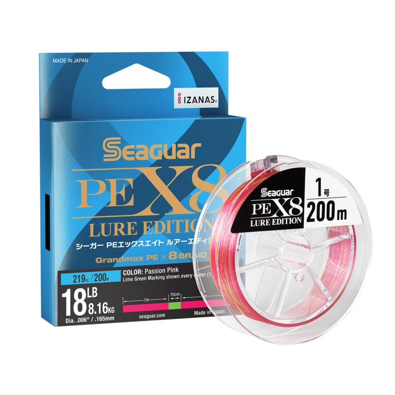 SEAGUAR JDM PEX8 LURE EDITION 219YD 12LB