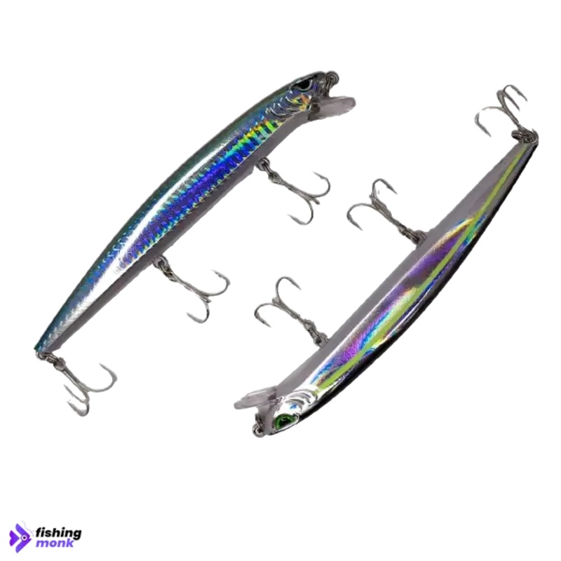 Storm SeaBass Thunder Minnow 14 | Size: 14cm | 24g Laser Green chart