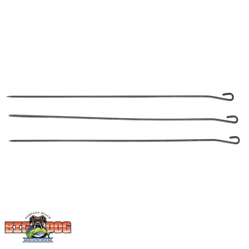 BILLFISHER STAINLESS STEEL 9IN RIGGING NEEDLES 1 PACK