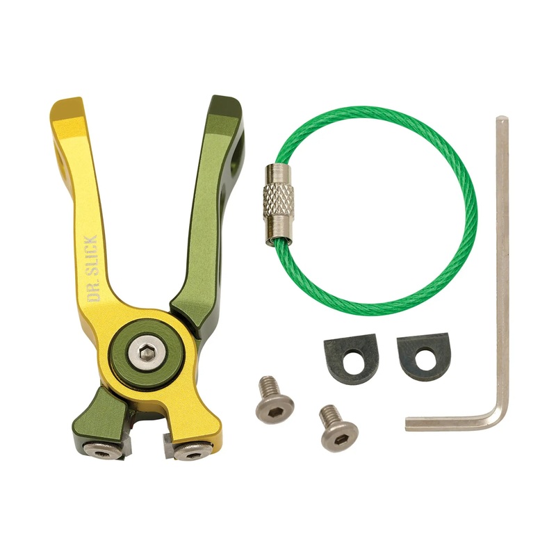 Dr. Slick Cyclone Nippers Gold / Green Straight Nippers