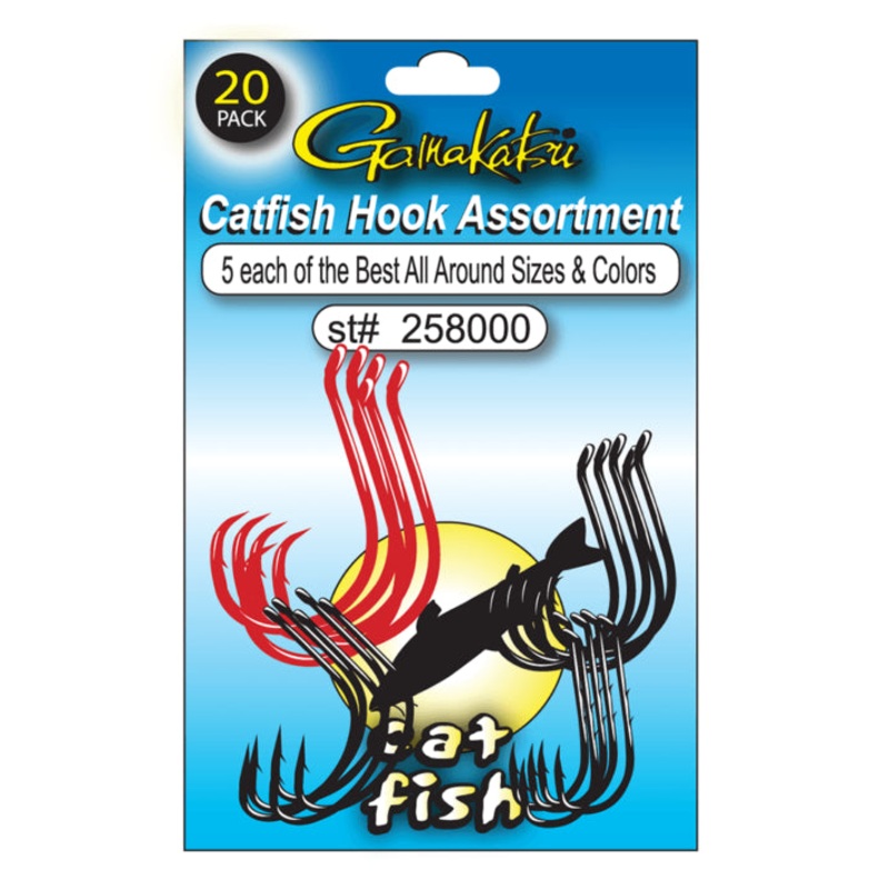 Gamakatsu Catfish Hook Assortment Variety Pack
