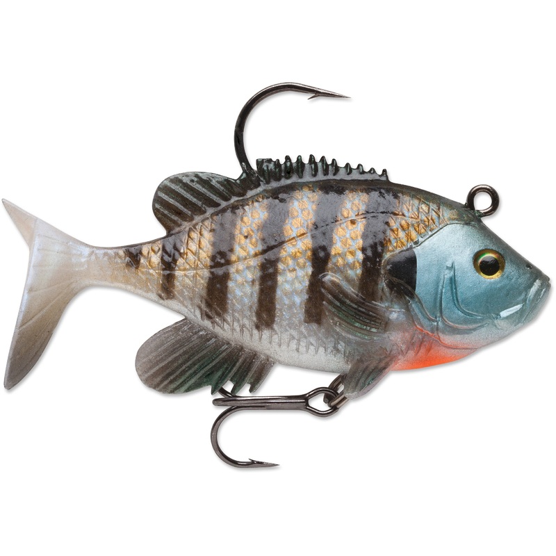 Storm WildEye Live Bluegill Soft Swimbait 3 pack 2 inch – 1/4 oz