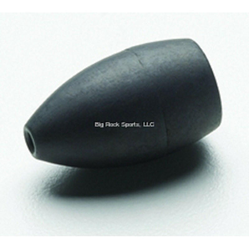 Bullet Weights Tungsten Flipping, Weights, Tactical Black 1/2oz