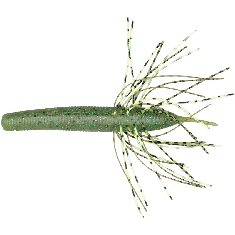 Geecrack ImoKemushi Slim Soft Plastic Grub – 3.8 Inches Bite Watermelon