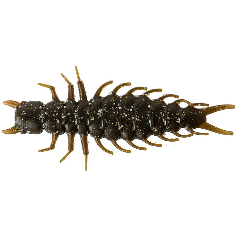 Great Lakes Finesse Juicy Hellgrammite – 2.4 Inch Brown Pumpkin Special 2.4 inch