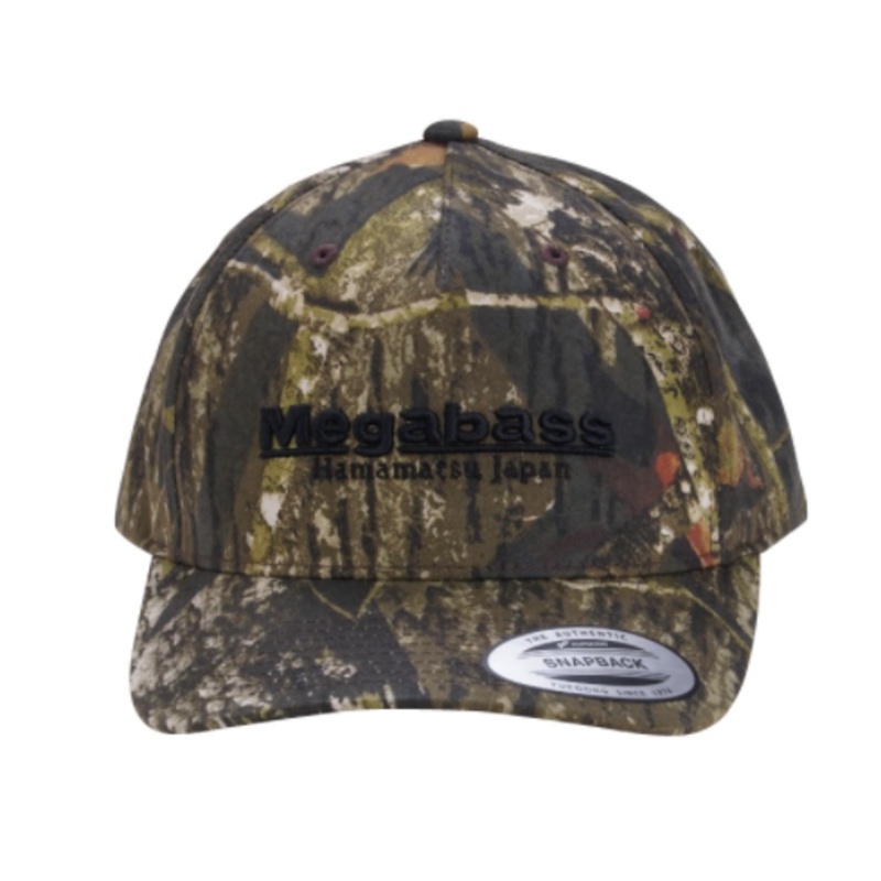 Megabass Classic Camo Snapback Hat