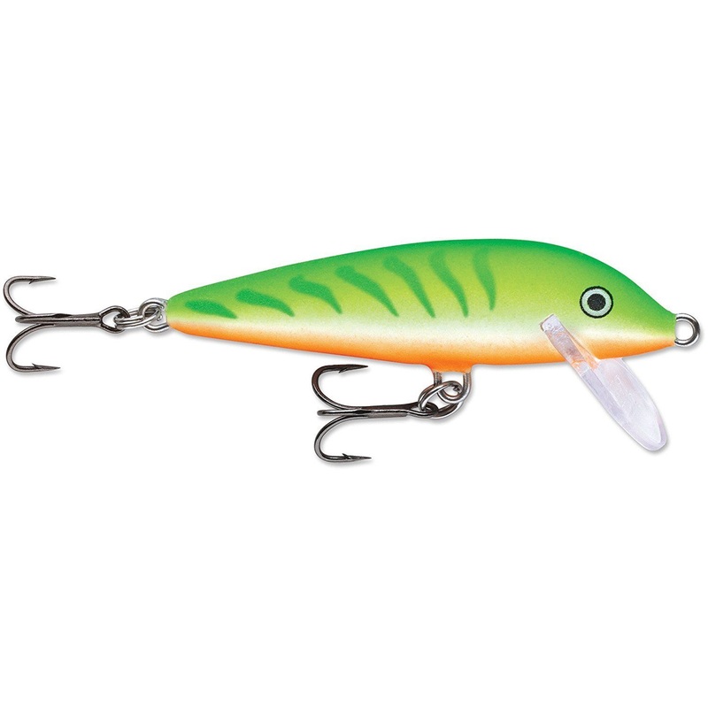 Rapala CountDown Lure, Sinking Green Tiger UV 3 1/2″ (7/16oz)