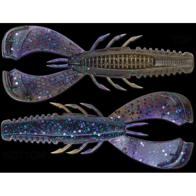 Rapala CrushCity Clean Up Craw Soft Plastic Bait Pearl White