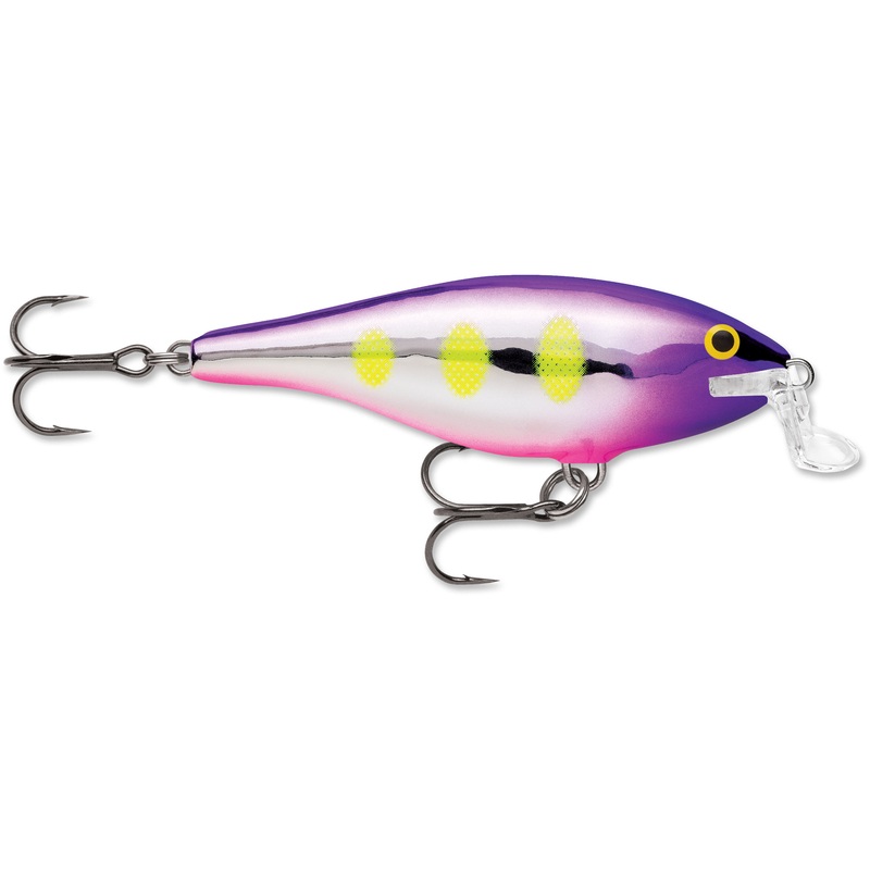 Rapala Shallow Shad Rap SSR05 Crankbait – 2 Inch Black Wonderbread