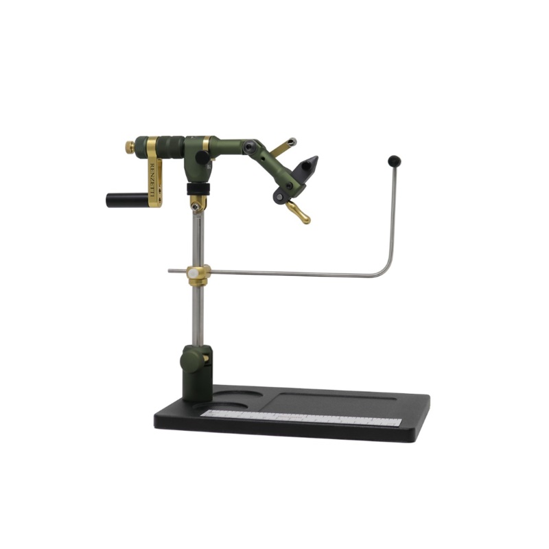 Renzetti Master Vise – Green w/ Deluxe Stem & Streamer Pedestal Base RH