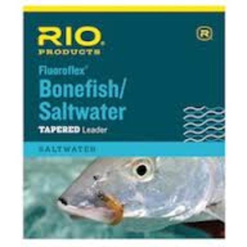 Rio Bonefish/Saltwater Fluorocarbon Leader 9 ft – Fly Fishing 8lb
