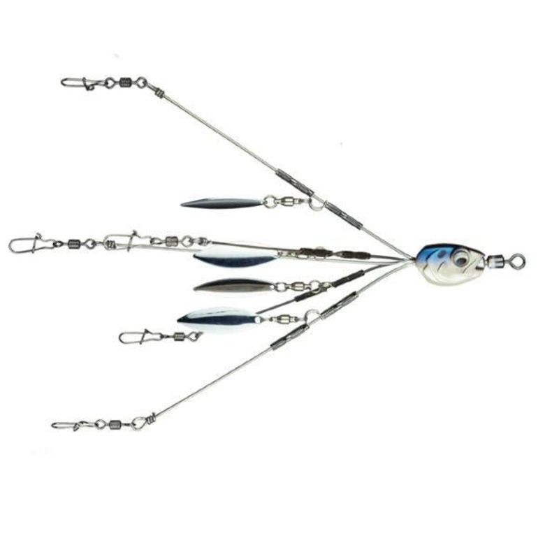 6th Sense Divine Umbrella Rig Jr. 5.5″ 4K Shad