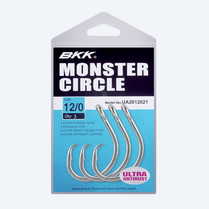 BKK Hooks Monster Circle 8/0- 5pk
