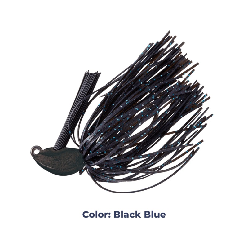 KING COBRA JIG 3/16OZ  2/0 BLK BLUE