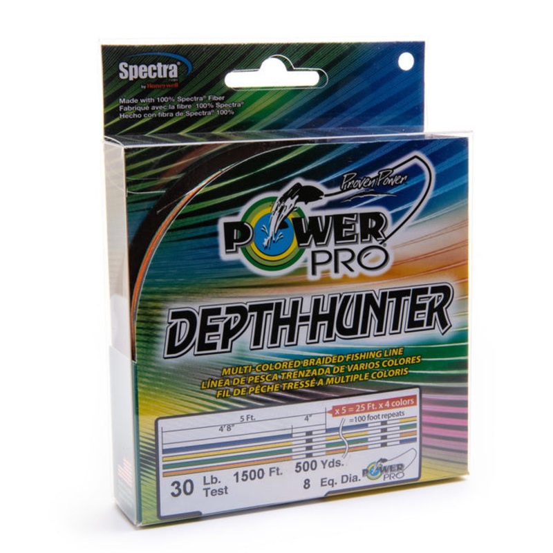 PowerPro Depth Hunter Line 65 lb / 500 yd 4 Color