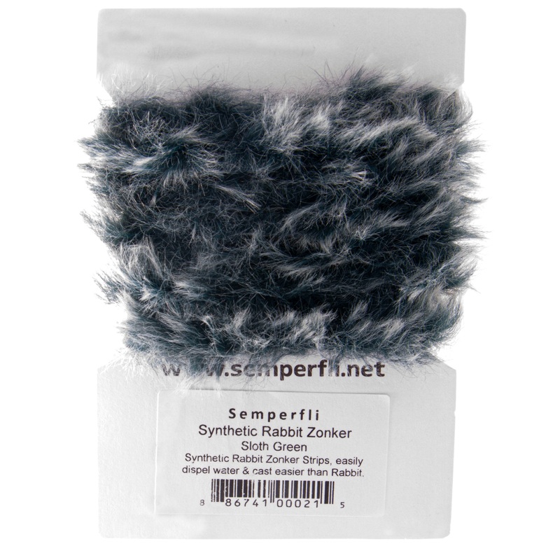SemperFli Synthetic Rabbit Zonker Strips Arctic Fox