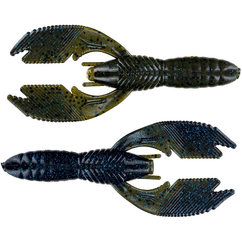Big Bite Baits Swimming Craw – 6 Pack 1099 3 inch