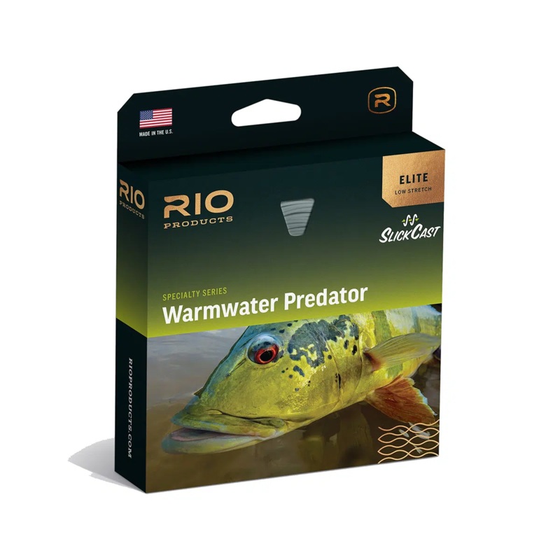 Rio Elite Warmwater Predator Fly Line Sand / Yellow / Blue WF6F