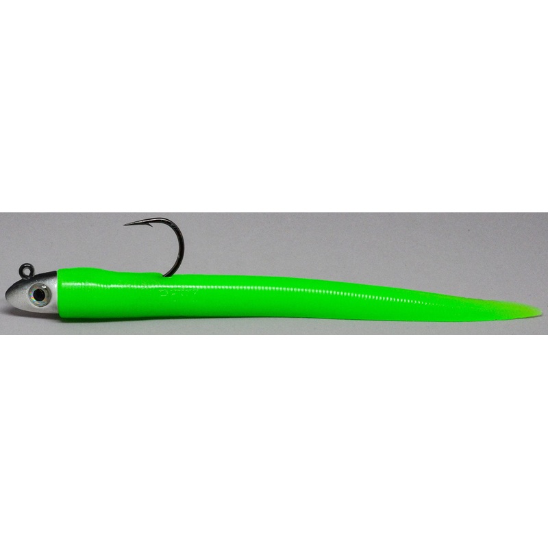 RonZ 8″ 1.5oz Original Series 3X801L Soft Baits Green Glow