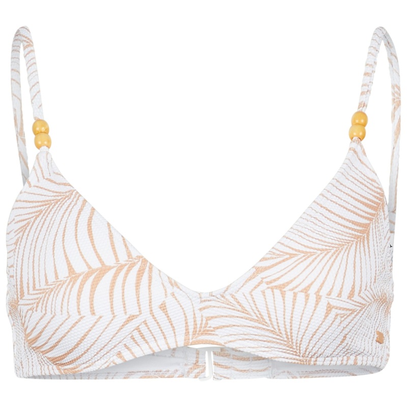 ROXY PT BEACH CLASSICS FASHION TRI BIKINI TOP PALM TREE DREAMS XS
