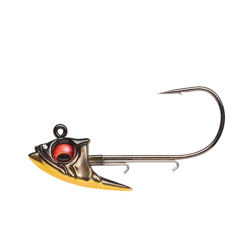 SALE – Megabass Body Balance Jighead (1 Pk) 3/8oz Deadly Black Shad