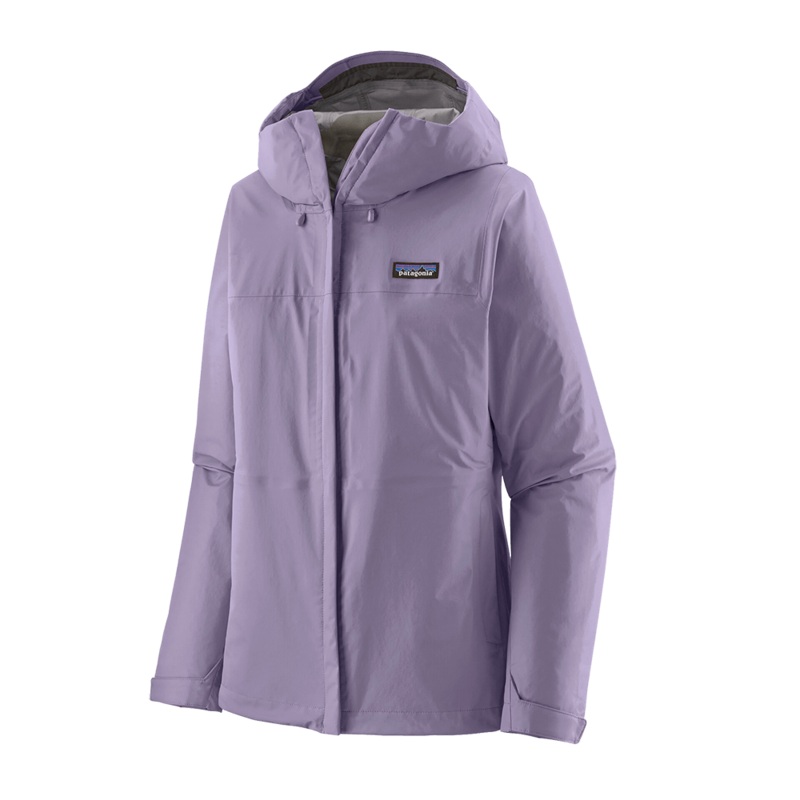 TORRENTSHELL 3L RAIN JACKET – WOMEN’S CONCRETE PRPL LG