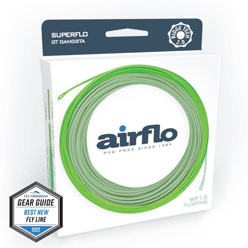 Airflo Superflo Ridge 2.0 GT Gangsta Floating Fly Line WF12F Sea Foam / Chartreuse