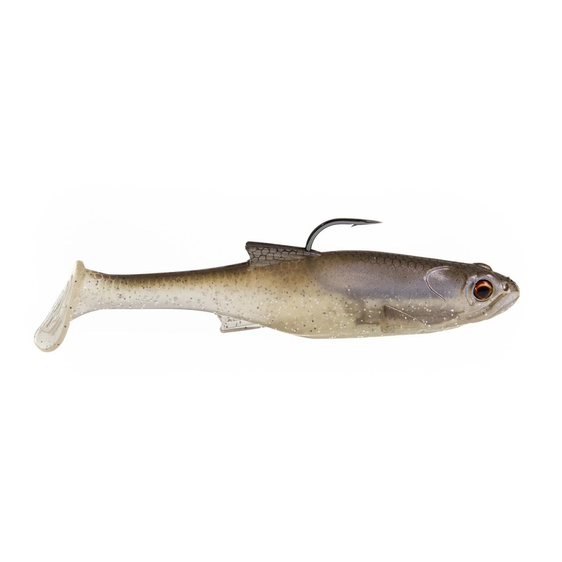 Bass Mafia Daingerous Loaded Swimbait 5″ Shallow Blackback Shad