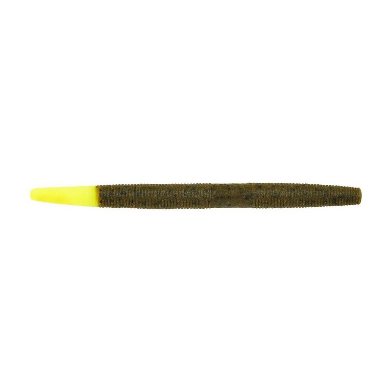 BERKLEY POWERBAIT MAXSCENT THE GENERAL Green Pumpkin/Chartreuse 4″