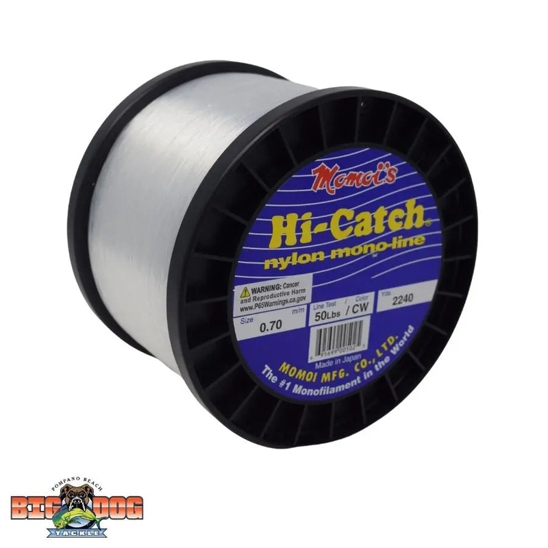 DIAMOND MOMOI HI-CATCH NYLON MONO LINE FLUOROESCENT YELLOW 20LB (840YDS)