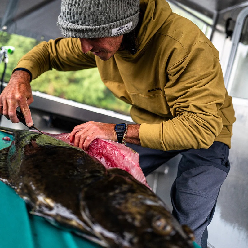 Grundens Kryall Hoodie Smoke L